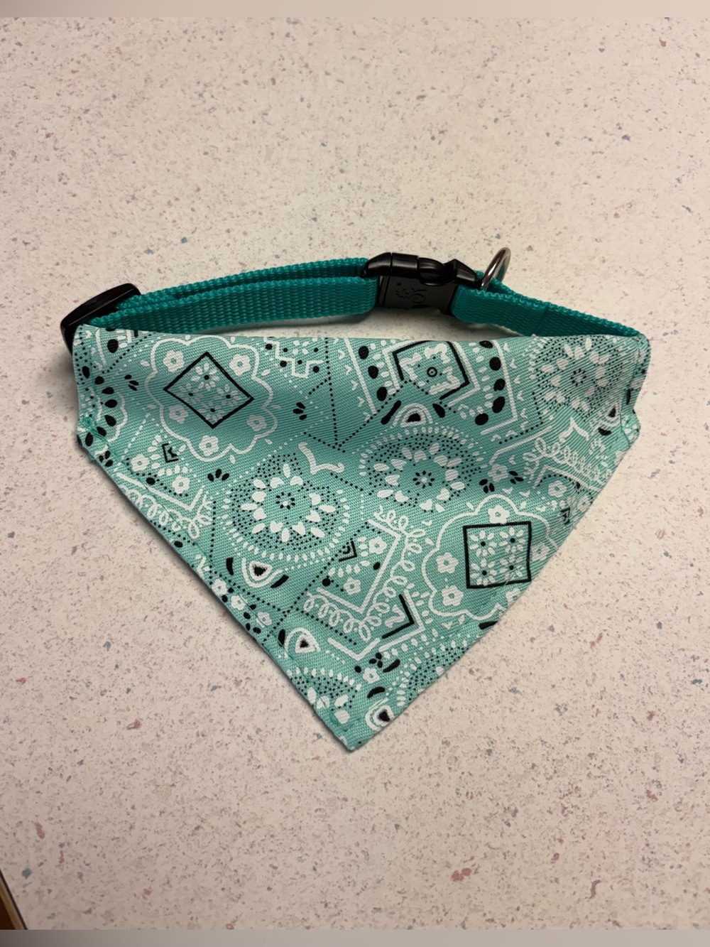 Dog collar with bandana